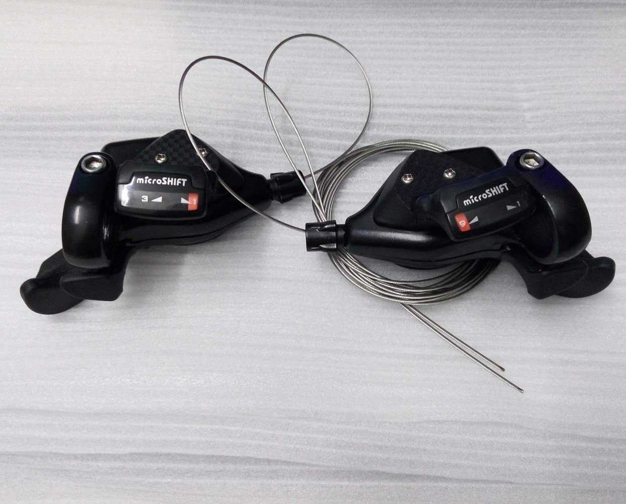 microSHIFT TS709 (3x9) Speed Thumbtap Bike Bicycle Shifter Levers For Shimano eBay