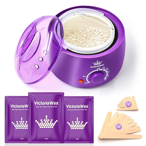 Yeelen Wax Warmer Hair Removal Waxing Kit Wax Melts 4 Hard Wax