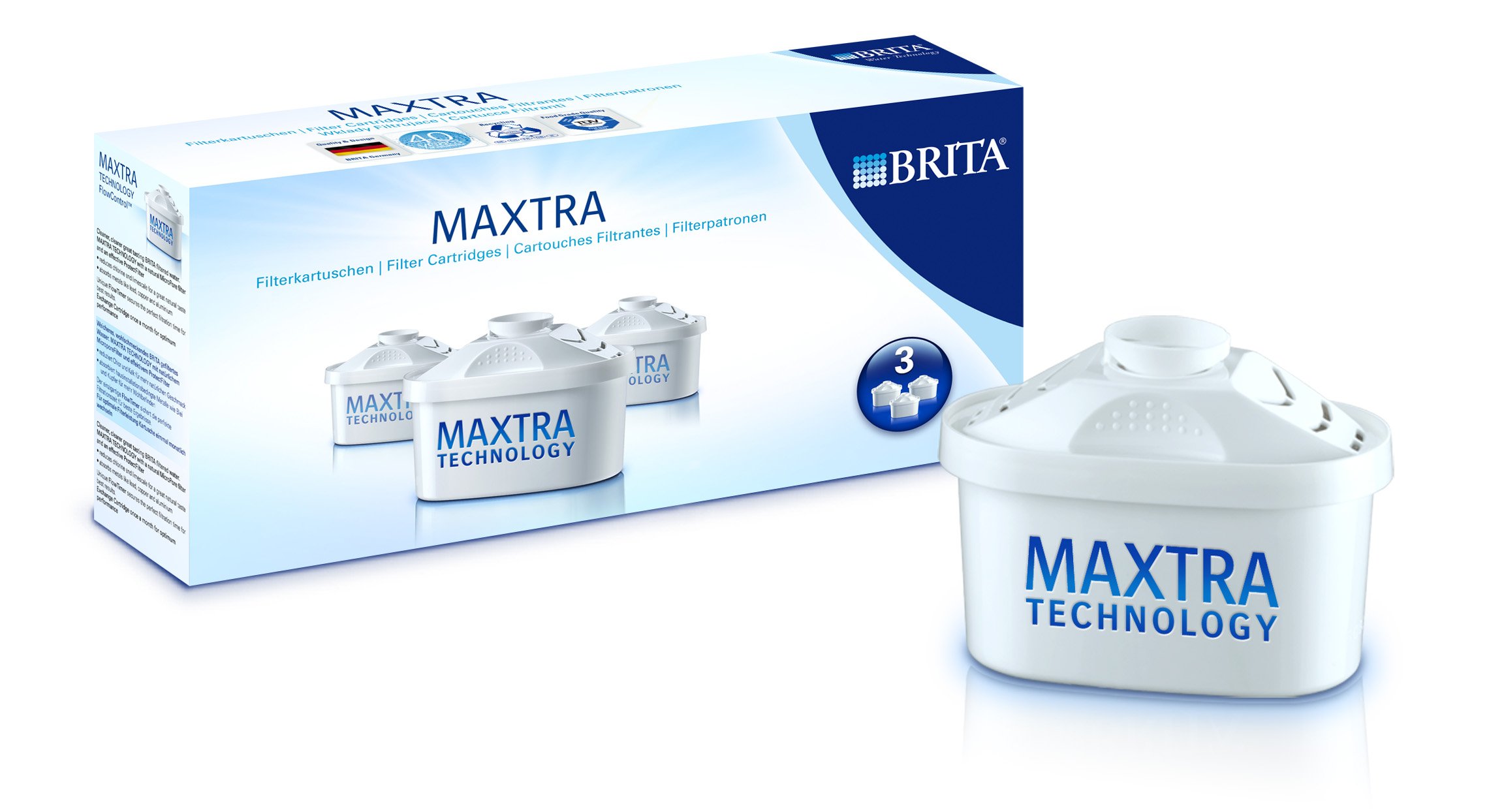 NEW! BRITA MAXTRA Water Filter Cartridges - 3 Pack | eBay