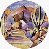 Thirstystone TSMG26 Natural Sandstone Coaster Set Gold in the Hills