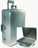 Zero Halliburton 32 Silver Upright with Suiter