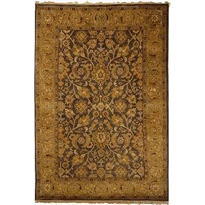 Dynasty DY319A Gray Oriental Rug Size: 3' x 5'