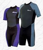 Mens 3/2mm Aruba Short Arm Warm Water Springsuit Shorty