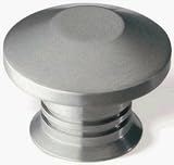 1 Brushed SS Cab Knob