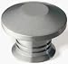 1 Brushed SS Cab Knob