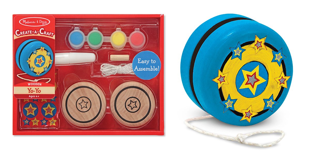 Amazon.com: Melissa & Doug Create-a-Craft Yo-Yo: Melissa & Doug ...