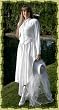 Keyhole Neck Blouse and Skirt Set