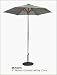 DC America MU56010 6 Market Umbrella with Poly Cover- Hunter green