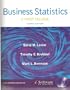 Business Statistics: First Course