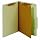 Globe-Weis Classification Folder, Legal Size, 1 Divider, Green, (PU44 GRE)
