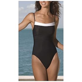 Miraclesuit Women's Whites & Brights Colorblock Kara One Piece Swimsuit
