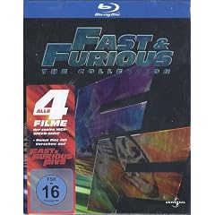 Fast & Furious - The Collection 1-4 + Bonus-Disc (Blu-ray)