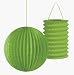 Creative Converting Citrus Green Assorted Lanterns - 24 Count