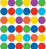 Creative Converting 54 x 108 Inch Plastic Border Let s Have a Party Table Cover - Case of 6