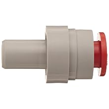 SMC KDM Series Polybutylene Terephthalate Rectangular Plug Side Multi-Connector, 1/4" Tube OD