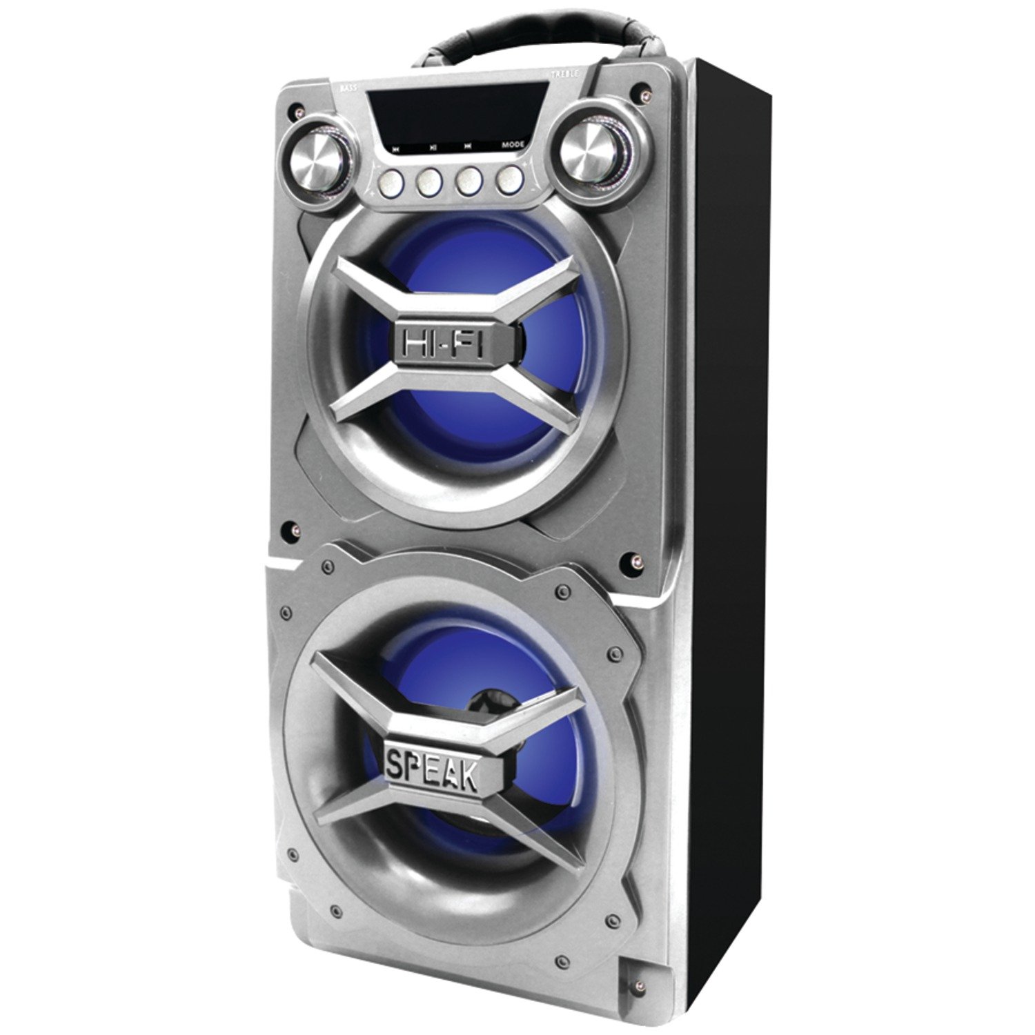 Sylvania Sp328-Silver Portable Bluetooth Speaker Silver 9 71i153Uo7YL