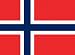Norway Flag 58mm Round Pin Badge