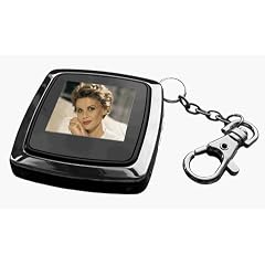 HighpeQ PV-115 Digitaler Bilderrahmen / Schl�sselanh�nger (1,5 " Display) Metallgeh�use mit Akku-internem Speicher und integrierter Software