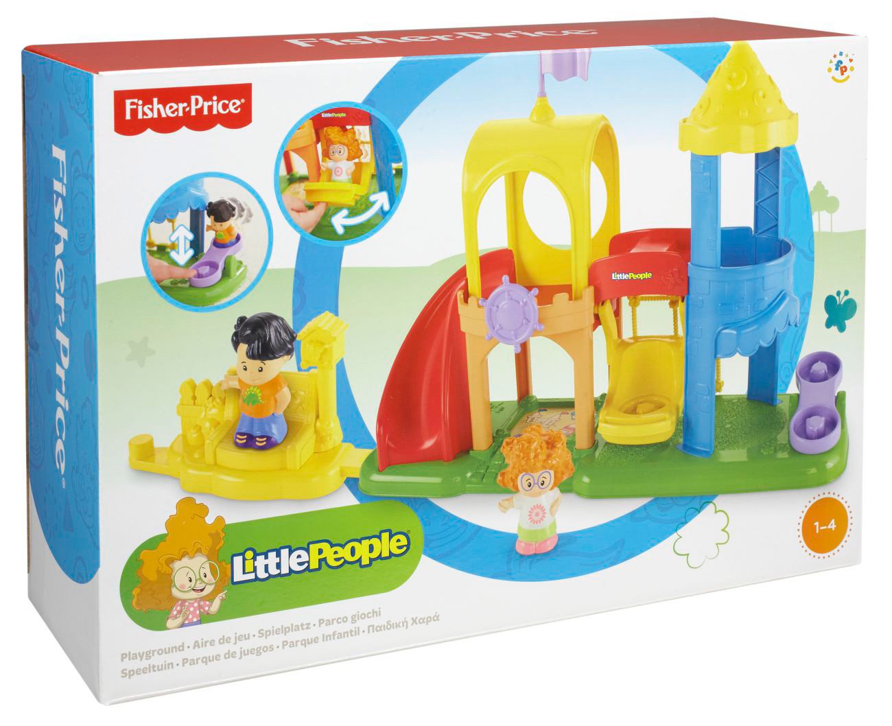 Fisher Price Little People Farm Garden & Stand + Playground Playset