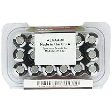 Rayovac UltraPRO Alkaline Batteries, AAA, Recloseable 18-Pack #ALAAA-18 (Pack of 3)