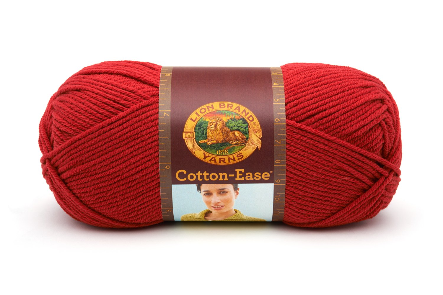 Lion Brand Yarn 830113K CottonEase Yarn, Cherry , New, Free Shipping eBay