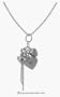 SILVER CHARM CLUSTER NECKLACE