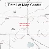 USGS Topographic Quadrangle Map - Spurlock Chapel, Texas (Folded/Waterproof)