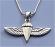 IDF Parachutist Necklace