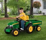 John Deere Turf Tractor with Trailer