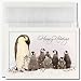 Kitchen & Housewares : Happy Holiday Penguin Boxed Holiday Cards