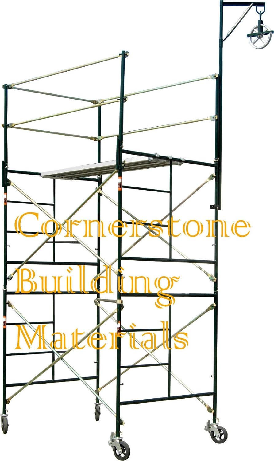 CBM Scaffold 12" Aluminum Hoist Pulley Wheel for Scaffolding Lifting or