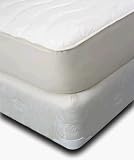 Natura World QM91249 - Washable Wool Fitted Mattress Pad - Queen Size