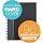 TOPS Royale Business Hardcover Notebook, College Rule, 8 x 10.5 Inches, White, 96 Sheets (25331)
