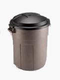 20GAL BLACK Trash Can