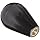 DimcoGray Black Phenolic Ball Tapered Knob Female, Brass Insert: 1/4-20" Thread x 7/16" Depth, 1-3/16" Diameter x 1-7/8" Height x 9/16 Hub Dia