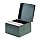 STEELMASTER Steel Card File Box, Fits 5 x 8 Inches Index Cards, 900 Card Capacity, 8.5 x 6 x 8.5 Inches, Black (263858BLA)