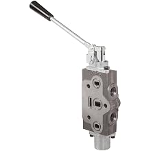Prince SVW1BA1 Directional Control Valve Work Section, 4 Ways, 3 Positions, Spring Center, Cast Iron, 3000 psi, 12 gpm, #8 SAE