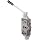 Prince SVW1BA1 Directional Control Valve Work Section, 4 Ways, 3 Positions, Spring Center, Cast Iron, 3000 psi, 12 gpm, #8 SAE