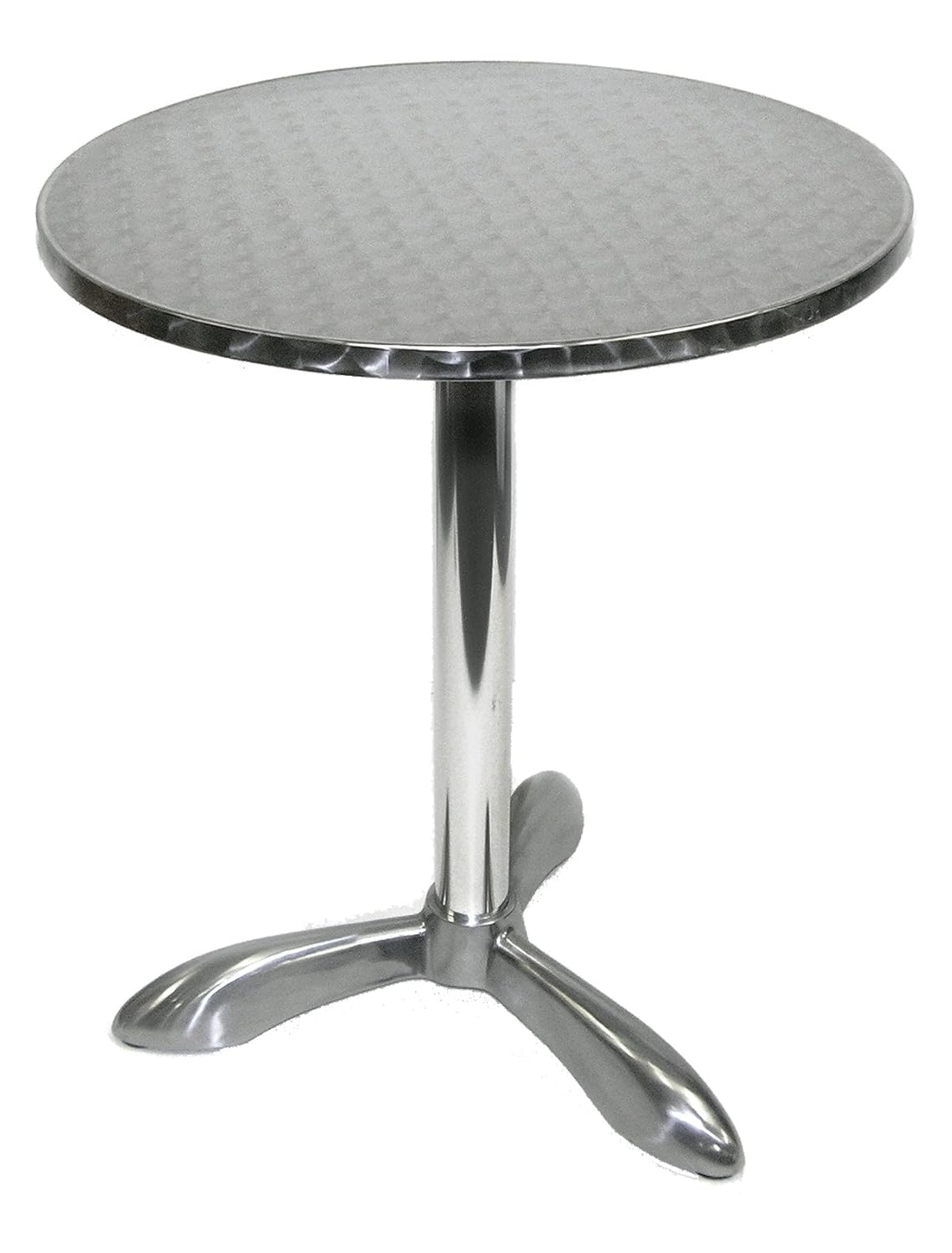 Stainless Steel Patio Table (Round30") Patio Lawn & Garden Holiday