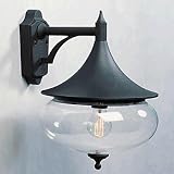 Libra 581 Black Garden Wall Light
