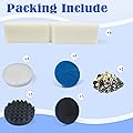 NewKe 20 Pcs Filter Media Replacement Set
