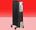 1.5kw Designer Black Oil Filled Radiator