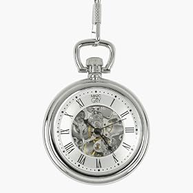 Montre gousset analogique m�canique Ronde. ANG003. MARC GAY