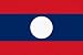 Laos Flag 58mm Round Keyring-Mirror