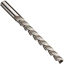 Alvord Polk 155-S-09 High-Speed Steel Taper Pin Reamer Set, Left Hand Helical Flute, Uncoated Finish, 5-Piece, #0 - #5 Taper Pin Sizes in Wood Case