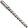 Alvord Polk 155-S-09 High-Speed Steel Taper Pin Reamer Set, Left Hand Helical Flute, Uncoated Finish, 5-Piece, #0 - #5 Taper Pin Sizes in Wood Case