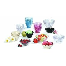 Carlisle 4530-907 Tulip Dessert Dish, 5.4 oz, Clear (Case of 48)