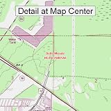 USGS Topographic Quadrangle Map - Belle Meade, Florida (Folded/Waterproof)