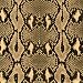 Entertaining with Caspari Continuous Wrapping Paper Roll, Python Gold/Black