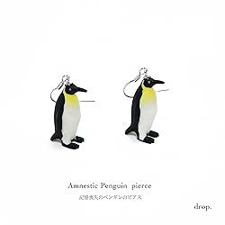 drop.記憶喪失のペンギン ピアス 